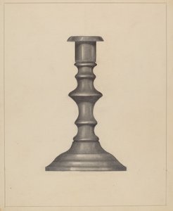 Candelabro, c. 1937 de Mina Lowry