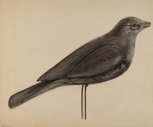Señuelo (gaviota) de Mina Lowry