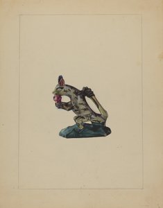 Figurilla alemana de Pensilvania de Mina Lowry