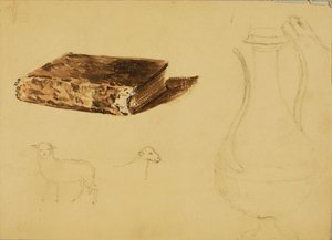 (Oveja, Jarrón, Libro) Estudios de Miner Kilbourne Kellogg