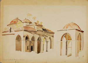 Antigua mezquita turca de Tourbek de Miner Kilbourne Kellogg