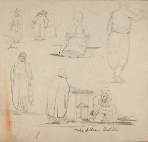 Vendedora de pasteles, Constantinopla de Miner Kilbourne Kellogg