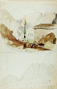 Convento de Elías, Monte Sinaí, 1844 de Miner Kilbourne Kellogg