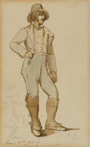 Traje de bandolero, Roma de Miner Kilbourne Kellogg