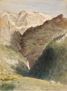 Glaciar y cataratas de Miner Kilbourne Kellogg