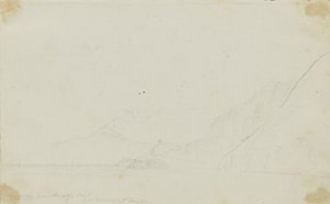 El Vesubio desde la punta de Amalfi de Miner Kilbourne Kellogg