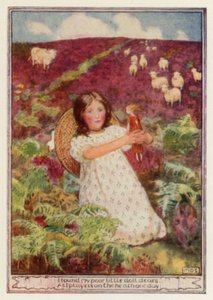 My Little Doll, poema de Charles Kingsley (litografía en color)