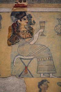 Fresco del taburete de campamento
