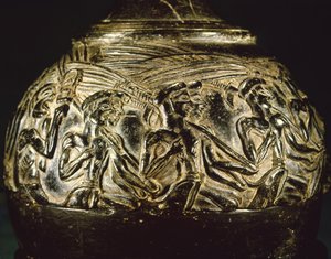 Jarrón del cosechador, de Hagia Triada, c.1550-1500 a.C. de Minoan
