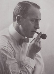 Max Pechstein, pintor expresionista alemán (foto b/n) de Minya Diez Duhrkoop