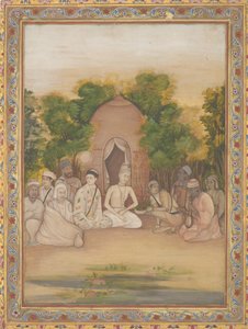 Una Reunión de Hombres Santos de Diferentes Credos, ca. 1770-75 de Mir Kalan Khan