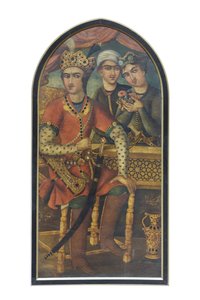 Hormizd IV de Sasan (óleo sobre lienzo)