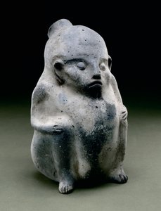 Vasija con efigie humana, 1100-1300