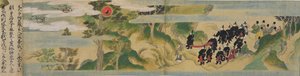 Historia de la Fundación del Templo Geppoji, Período Muromachi, c.1495 de Mitsuyoshi Tosa