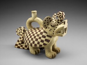 Felino sobrenatural de Moche Moche