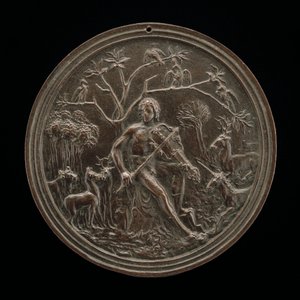 Orfeo tocando para los animales, finales del siglo XV - principios del siglo XVI de Moderno