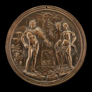 Orfeo rescatando a Eurídice, finales del siglo XV - principios del siglo XVI