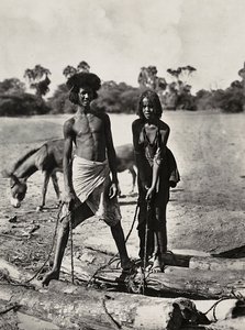 Construyendo un Imperio en la era fascista: indígenas Beni-Amer en un pozo de agua, 09/05/1936
