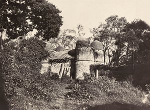 Construyendo un Imperio en la era fascista: Iglesia de Enda Jesús en Makallè, 09/05/1936 (foto en b/n) de Modestino Baldinetti