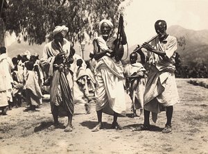 Construyendo un Imperio en la era fascista: músicos Habab, 09/05/1936 de Modestino Baldinetti