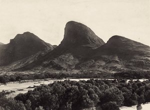 Construyendo un Imperio en la era fascista: cadena montañosa con forma de perfil humano, 09/05/1936