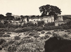 Construyendo un Imperio en la era fascista: el Castillo del Rey Fasiladas en Gondar, Etiopía, 09/05/1936 (foto en b/n) de Modestino Baldinetti