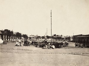 Construyendo un Imperio en la era fascista: la antigua plaza del mercado de Asmara, 09/05/1936 de Modestino Baldinetti