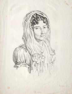 Retrato de una mujer de Moisbach
