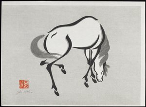 Caballo (A) de Mokuchu Urushibara