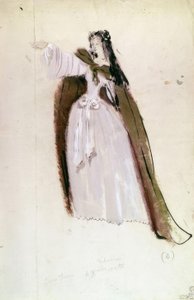 Figurilla de Elvire de Molière