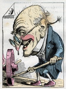 Alegoría del Senado Francés en el siglo XIX de Moloch