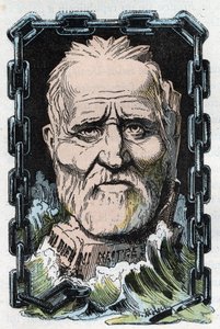 Retrato de Louis Auguste Blanqui (1805-1881), teórico socialista y revolucionario francés de Moloch