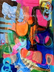Formas abstractas llenas de vida