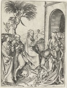 Entrada de Cristo en Jerusalén Historia de pasión (título de la serie)