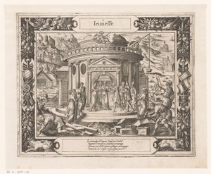 Jóvenes bajo la influencia de Apolo
Jeunesse (título en el objeto)
Las siete edades del hombre (título de la serie)
Les Figvres Et Povrtraictz Des Sept Aages De L