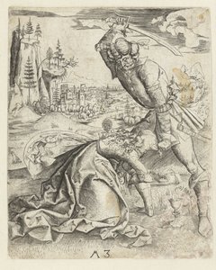El Martirio de Santa Bárbara de Monogrammist MZ