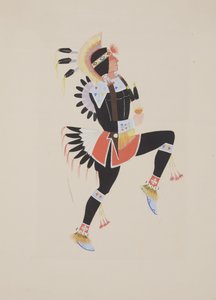 Panel #1, c.1934 de Monroe Tsatoke