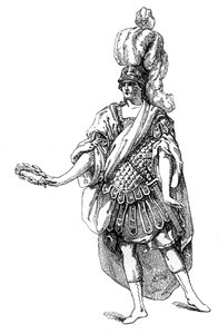 Disfraz del teatro francés, 1885 de Moreau