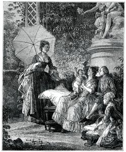 El Placer de la Maternidad, 1885 de Moreau
