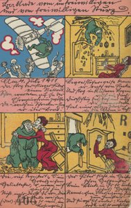 Balada de la caída involuntaria y voluntaria Ballade vom unfreiwilligen und vom freiwilli..., 1911 de Moritz Jung
