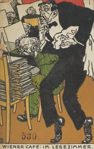 Café Vienés: En la Sala de Lectura de Moritz Jung