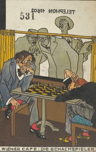 Café vienés: Los jugadores de ajedrez de Moritz Jung