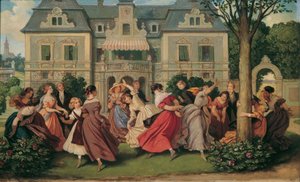 Juego de fiesta de Moritz Ludwig von Schwind