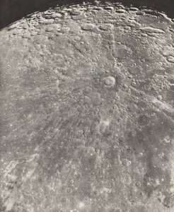 Fotografía lunar Radiación de Tycho - Fase ascendente, 1899 (foto)