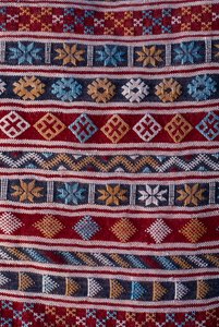 Alfombra (detalle) de Moroccan School