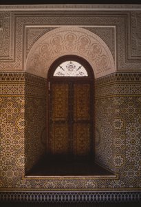 Kasbah de Thamiel glaoui, ventana