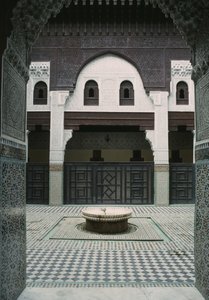 Madrasa Bou Inania, patio