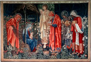 La adoración de los magos, tapiz, 1890