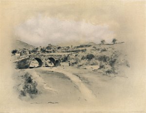 Un pueblo mexicano de Mortimer L Menpes
