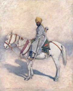 Un macero montado, 1903